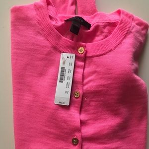 J Crew Merino Wool Cardigan NWT